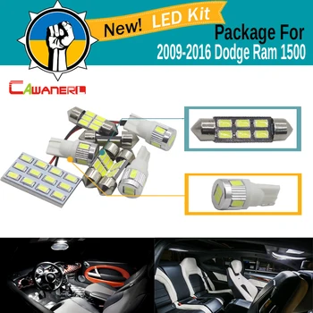

Cawanerl Car 5630 SMD LED Bulb LED Kit Package White Truck Dome Map Trunk License Plate Light For 2009-2016 Dodge Ram 1500