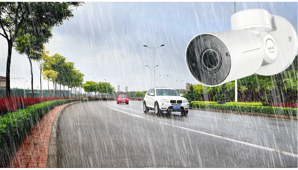 1080 P/4MP 2. 0MP/4.0MP Мини PTZ IP камера H.265 Облачное хранилище на открытом воздухе 4X
