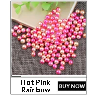 Свободные 1,5 мм-18 мм Lt розовый цвет без отверстий жемчужные бусины DIY искусственный жемчуг из пластика бусины для одежды ручной работы художественное украшение