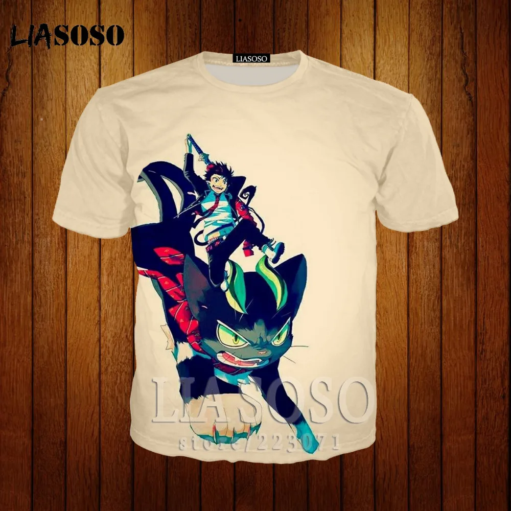 

Ao no Exorcist t shirt Blue Exorcist men women 3d print anime T-shirt cosplay short sleeve summer sweatshirt hooides e1