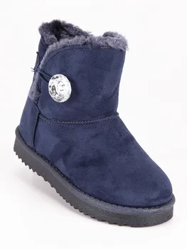 

KISS & KISS short boots with fur inside