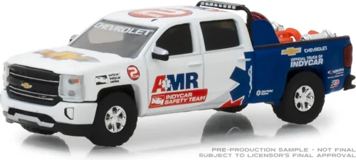 Зеленый свет 1: 64 2018 CHEVRO LET SILVERADO AMR INDY сплав игрушки для детей литья под давлением