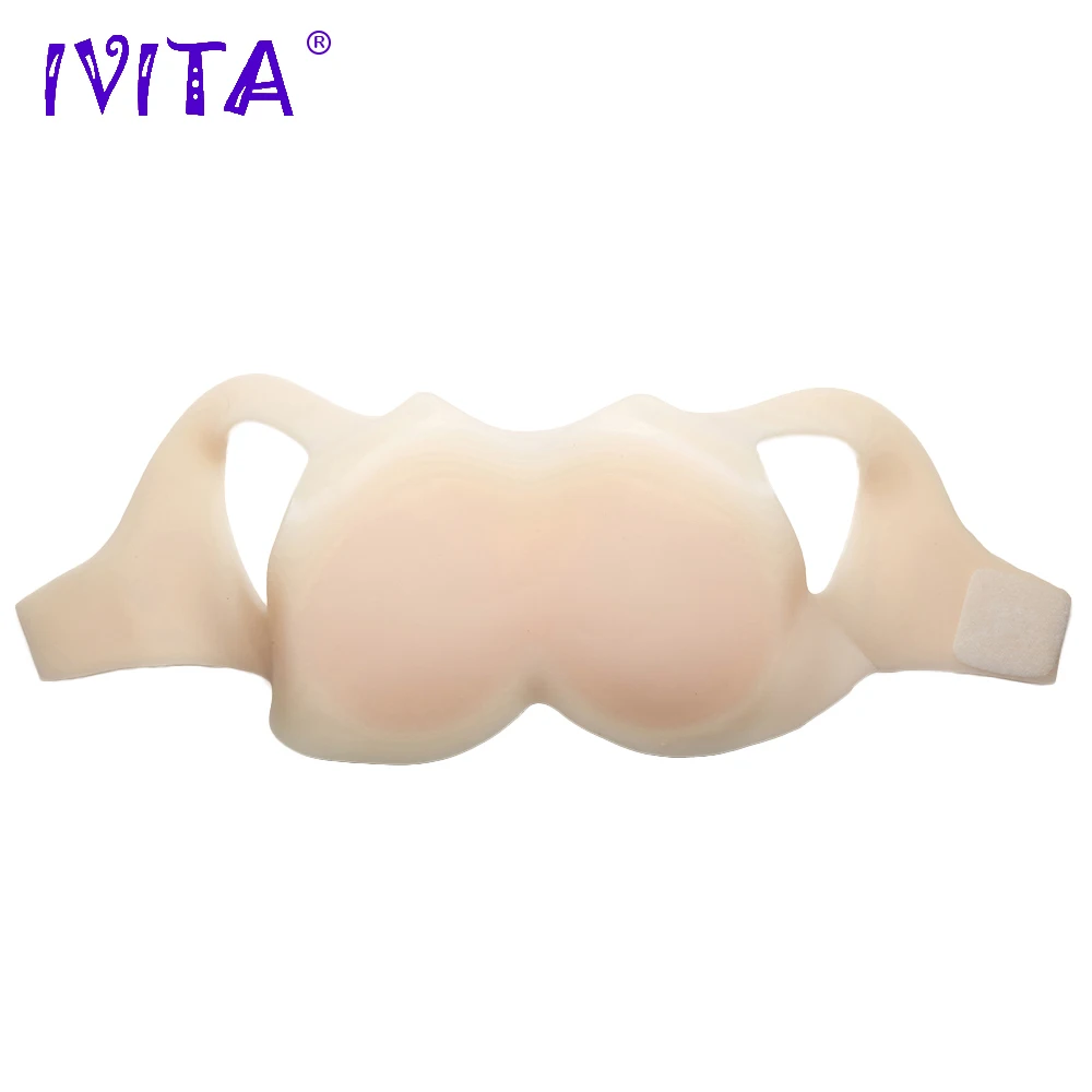 Силиконовые формы для груди IVITA 1800 г искусственные трансгендер Трансвестит
