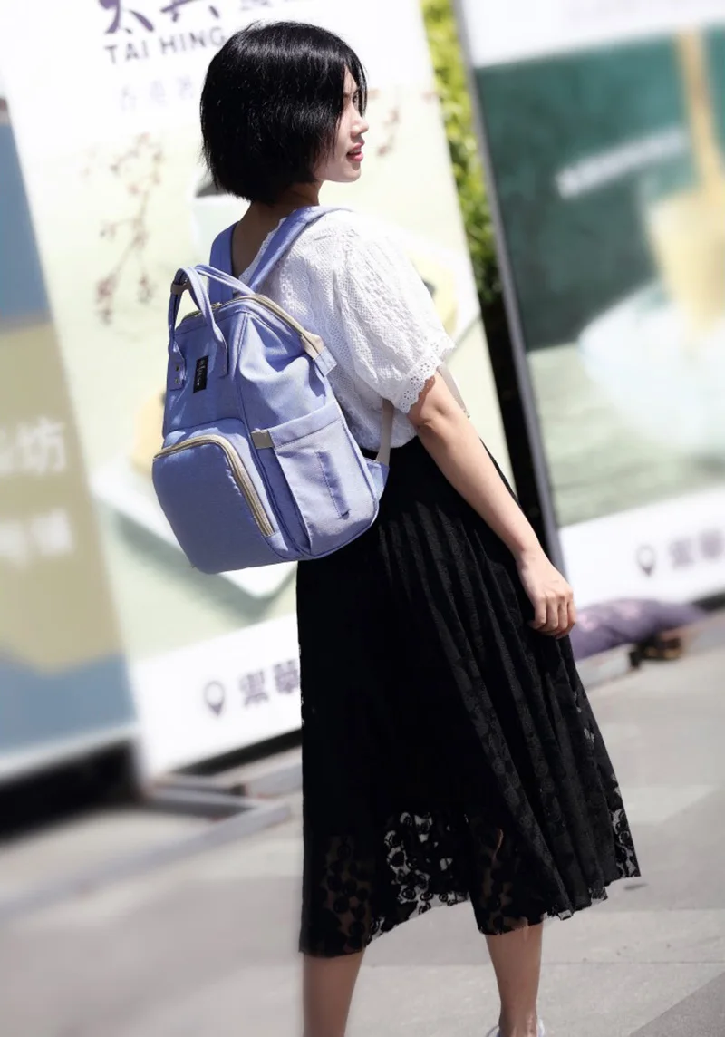 Mummy Maternity Nappy Bag Baby Care Large Capacity Diaper Bag Travel Backpack Designer Nursing Multifunction Mochila BB6030 (2)