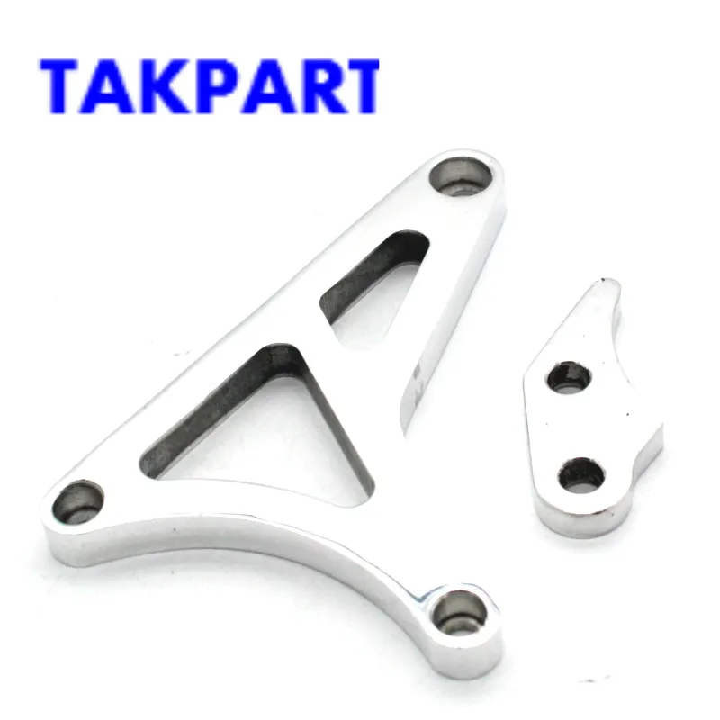 TAKPART для SB Ford 289 302 347 заготовка полированный алюминиевый генератор кронштейн
