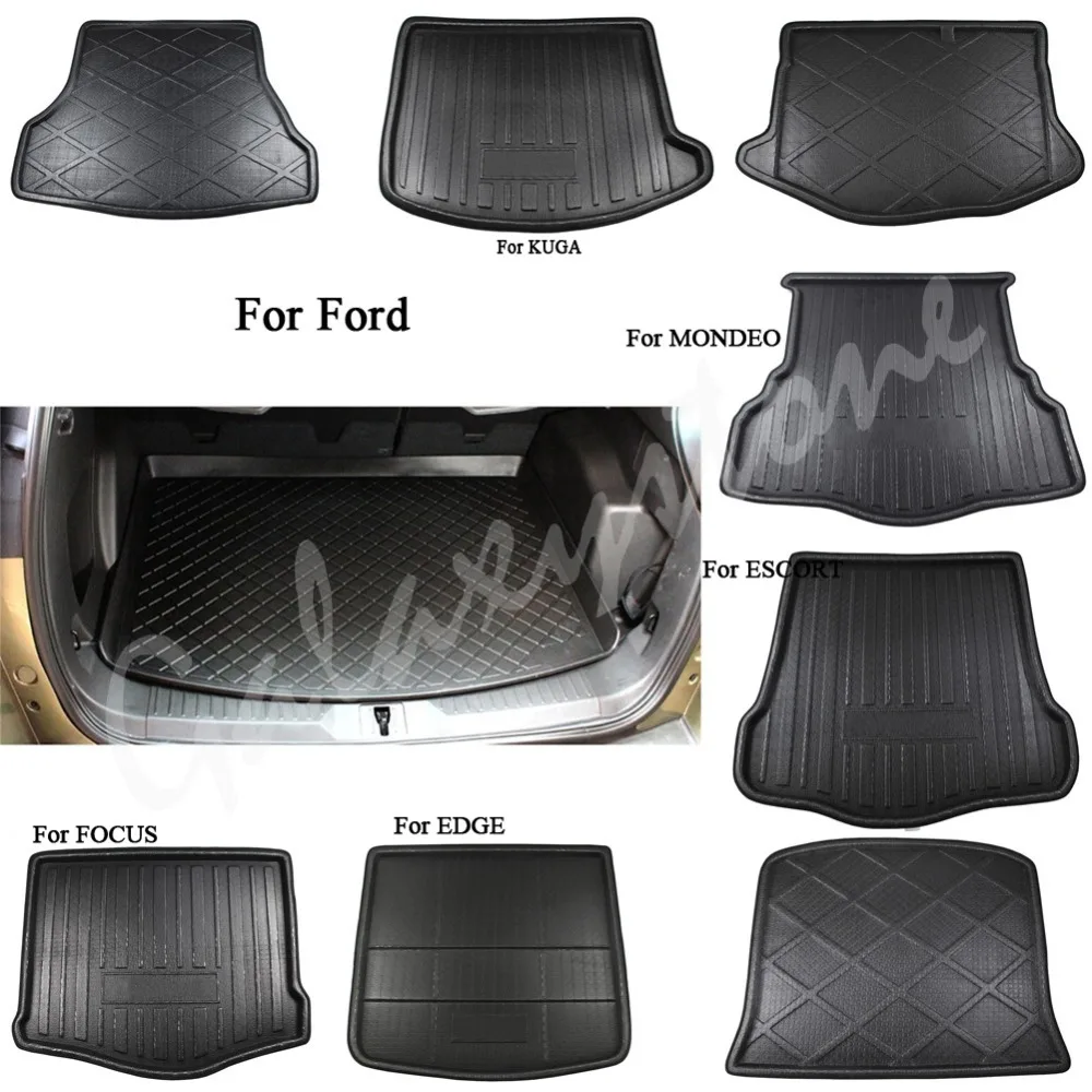 

Tray Boot Liner Cargo Rear Trunk Mat Floor Carpet For Ford Fusion Focus Escape Edge Fiesta Mondeo Escort