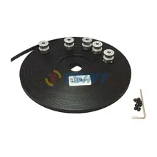 Freeshipping 5pcs 20 teeth T2 5 Pulley Bore 5mm 5M T2 5 timing Belt width 6mm