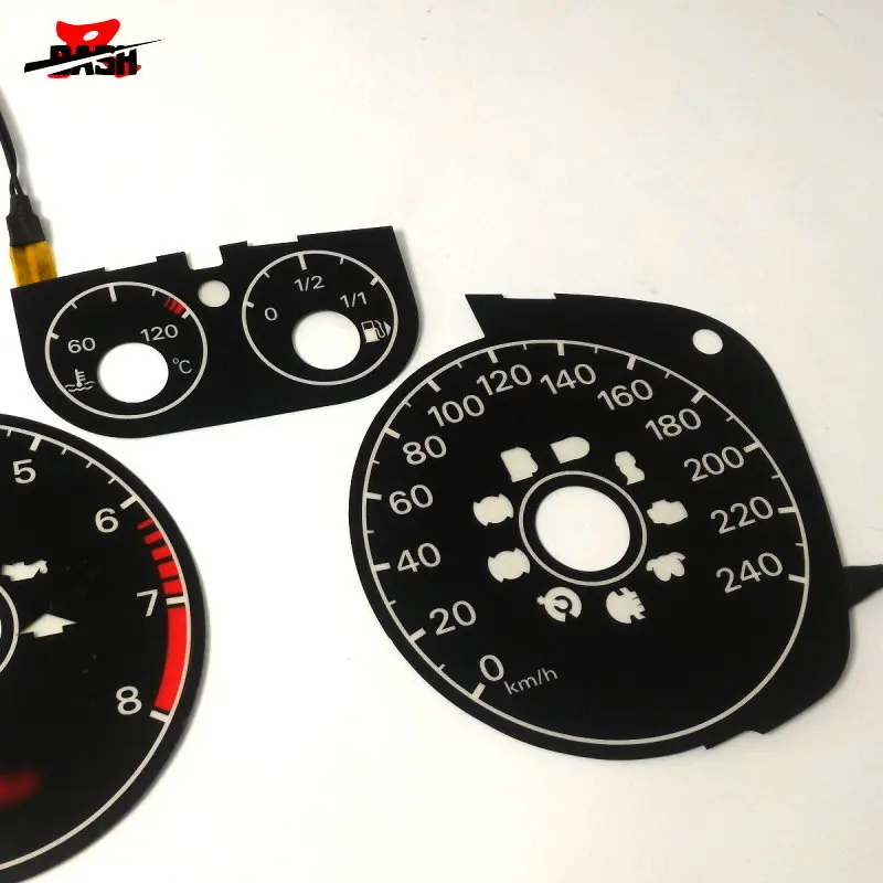 Dash El Glow Gauge For Ford Focus 2000 2002 Reverse Black Face Dash El Glow Gauge For Ford Focus 2000 2002 Reverse Black Face White Light In Sdometers From Automobiles Motorcycles On Aliexpress Alibaba