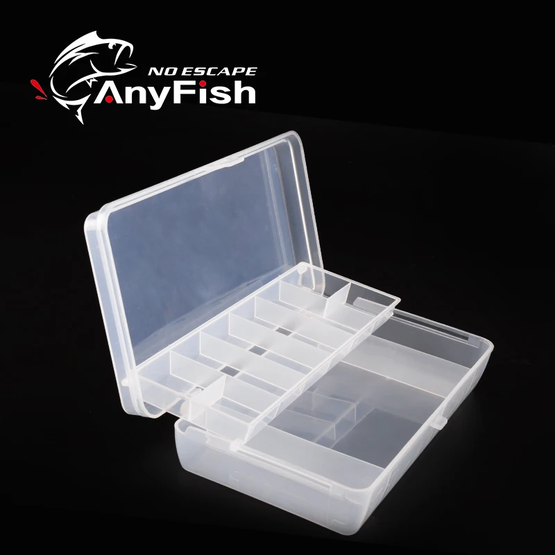 ANYFISH коробка для рыболовных приманок TB-021 21*10,5*4 см рыболовный Винтажная с высокой талией чехол для хранения Pesca снасти рыболовные инструменты аксессуар