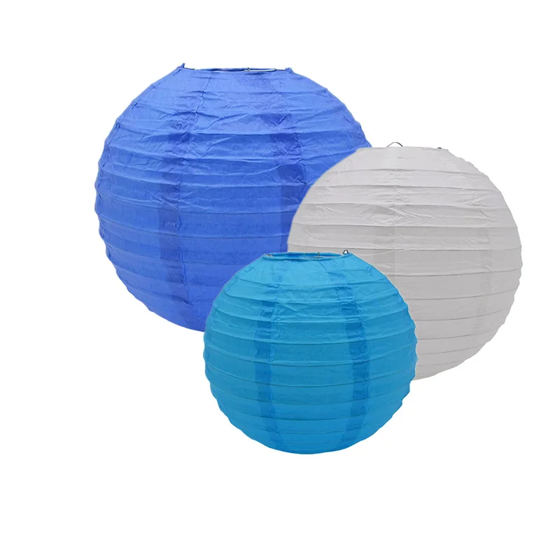 

1Pcs Chinese Paper Lantern Birthday Wedding Party Decor Gift Craft DIY Round Lampion Paper Hanging Lantern Ball Party Supplies