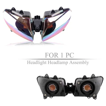 

Upper Front Headlight Headlamp Lighting Assembly for Yamaha YZF R1 1000 2000 2001 Motorbike Replacement Accessory Part