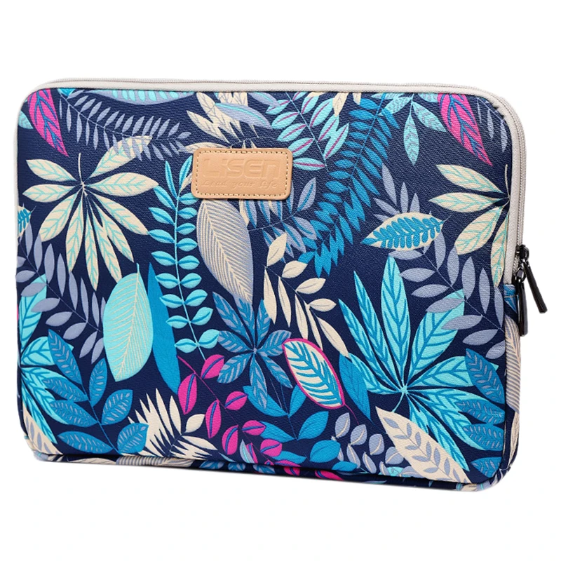 

LISEN Laptop Sleeve Case 14 inch Computer Bag, Notebook,For ipad,Tablet,For MacBookBlue Forest)
