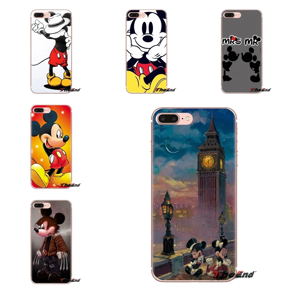 Силиконовый чехол для телефона Xiaomi Redmi 4A S2 Note 3 3S 4 4X 5 Plus 6 7 6A Pro Pocophone F1 Animal Kissing Mickey