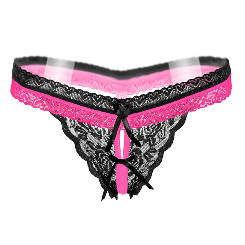 Buy Thin section transparent Sexy panties thong Low