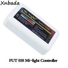 Milight FUT038 RGB RGBW светодиодный контроллер RF RGB RGBW RGBWW/CCT сенсорный/кнопочный пульт дистанционного управления