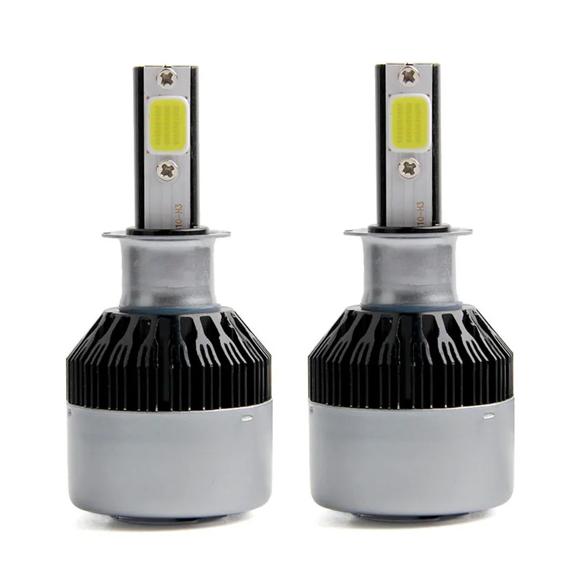 H3 72 Вт 8000LM светодиодный фар Conversion Kit автомобиль луч лампы дальнего 6500 К July10#2 Dropship 5up