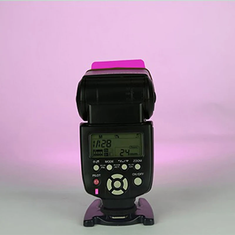 Рассеиватель света для фотографий 20 цветов Canon Nikon Sony Yongnuo Godox Flash Nissin
