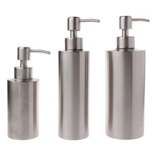 304 нержавеющая сталь насос жидкое мыло бутылка-дозатор для лосьона кухня ванная комната