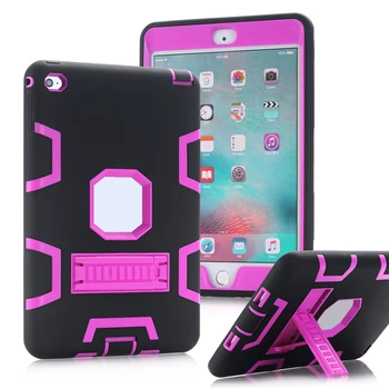 

Shock-Absorption Tabblet Case for iPad Mini 1 2 3 4 Three Layer Armor Defender Full Body Protective Case for iPad Mini 4 7.9" A4