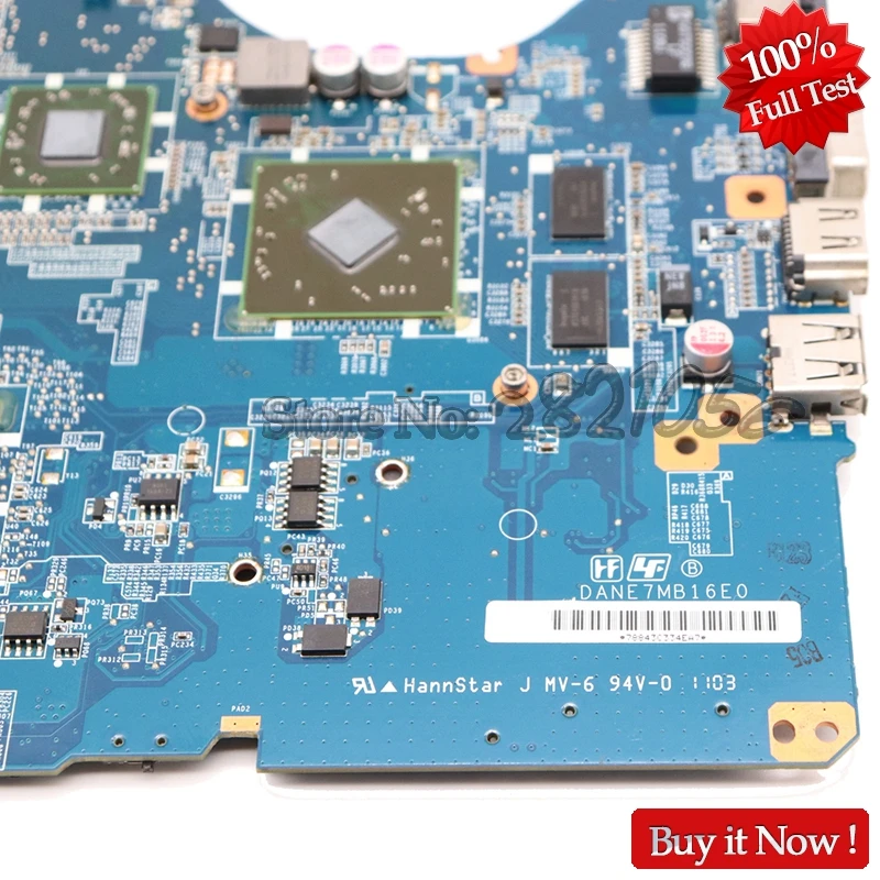 NOKOTION A1823508A DANE7MB16E0 для sony Vaio VPCEE VPCEE17EC VPCEE27EC VPCEE37EC материнская плата для ноутбука DDR3 HD4500 Бесплатный процессор
