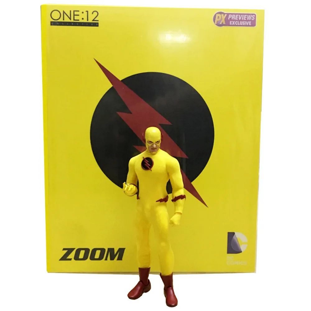 

Mezco DC Comics Reverse Flash Zoom Action Figure 1:12 Collective Toys Collection Model 6" 15cm