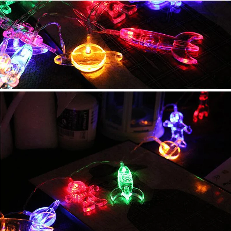 LED Christmas Lights Spaceman Light String Battery Fairy Lights 1020Led String Wedding Children Birthday Decor Party Supplies (2)