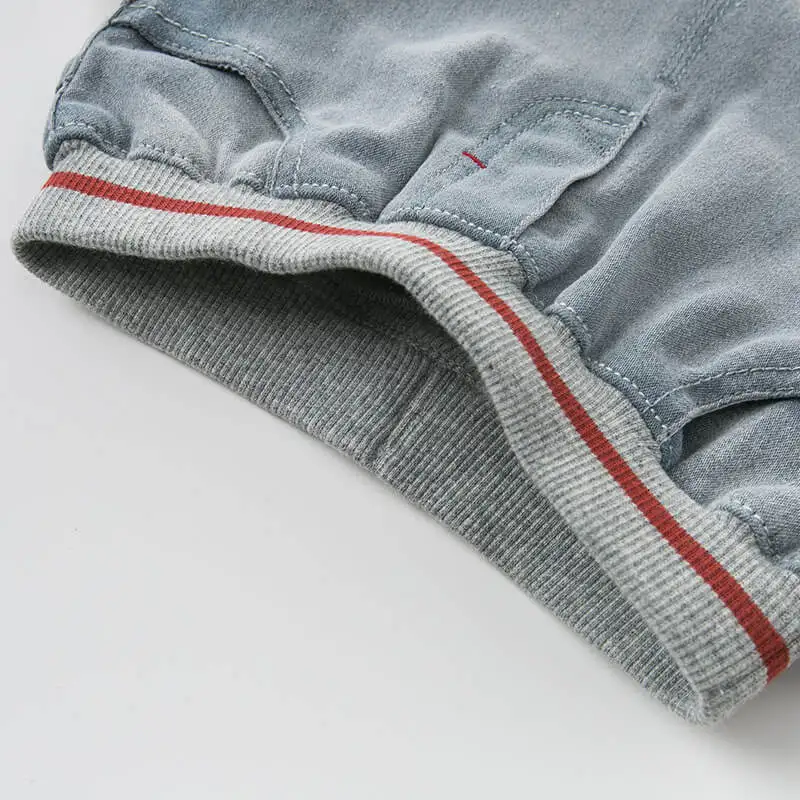 DB10183 dave bella/весенние джинсы для маленьких мальчиков детская одежда полной длины детские штаны брюки для малышей