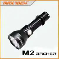 MAXTOCH Archer M2 2000lm, 600 meter +, Luminus SST-40-W P2 LED, Stufenlose Dimmen Funktion Taschenlampe, seite Schalter Taktische Taschenlampe