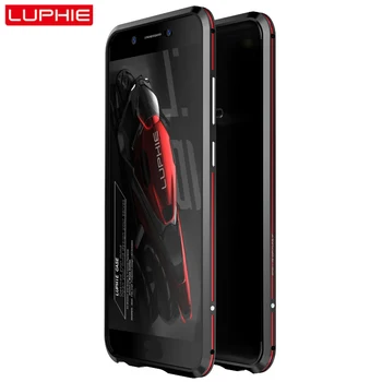 

LUPHIE Shockproof Case for Xiaomi mi max 2 case Two colors aluminum metal bumper case mi max 2 for mi max2 coque