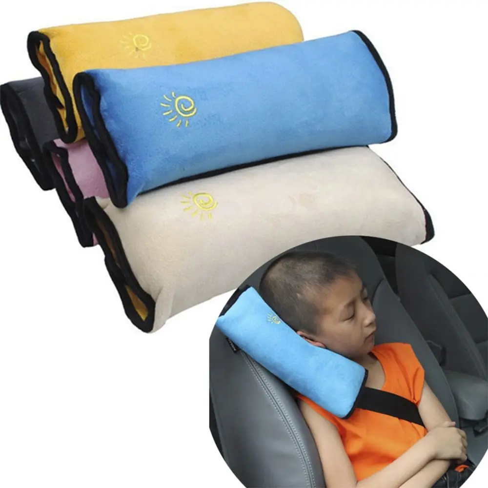 Для маленьких детей Защитный ремень авто мягкий подголовник автомобиля автомобильное кресло Ремни Чехол подушки плечевого ремня