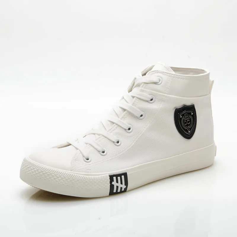 New 2018 High Quality Spring Summer Canvas Shoes Men Sneakers Top White Casual Male Brand Fashion | Обувь