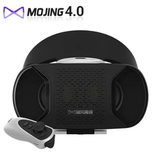 Baofeng Mojing IV 4 VR Гарнитура 3D Очки Google картон Для Смартфонов Виртуальной Реальности 3D Частный Театр + Bluetooth Геймпад