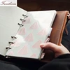 Divisores de índice de cuaderno en espiral de oro rosa Kawaii A5A6 planificador transparente PP páginas de índice para cuaderno de Filofax papelería escolar ► Foto 2/6