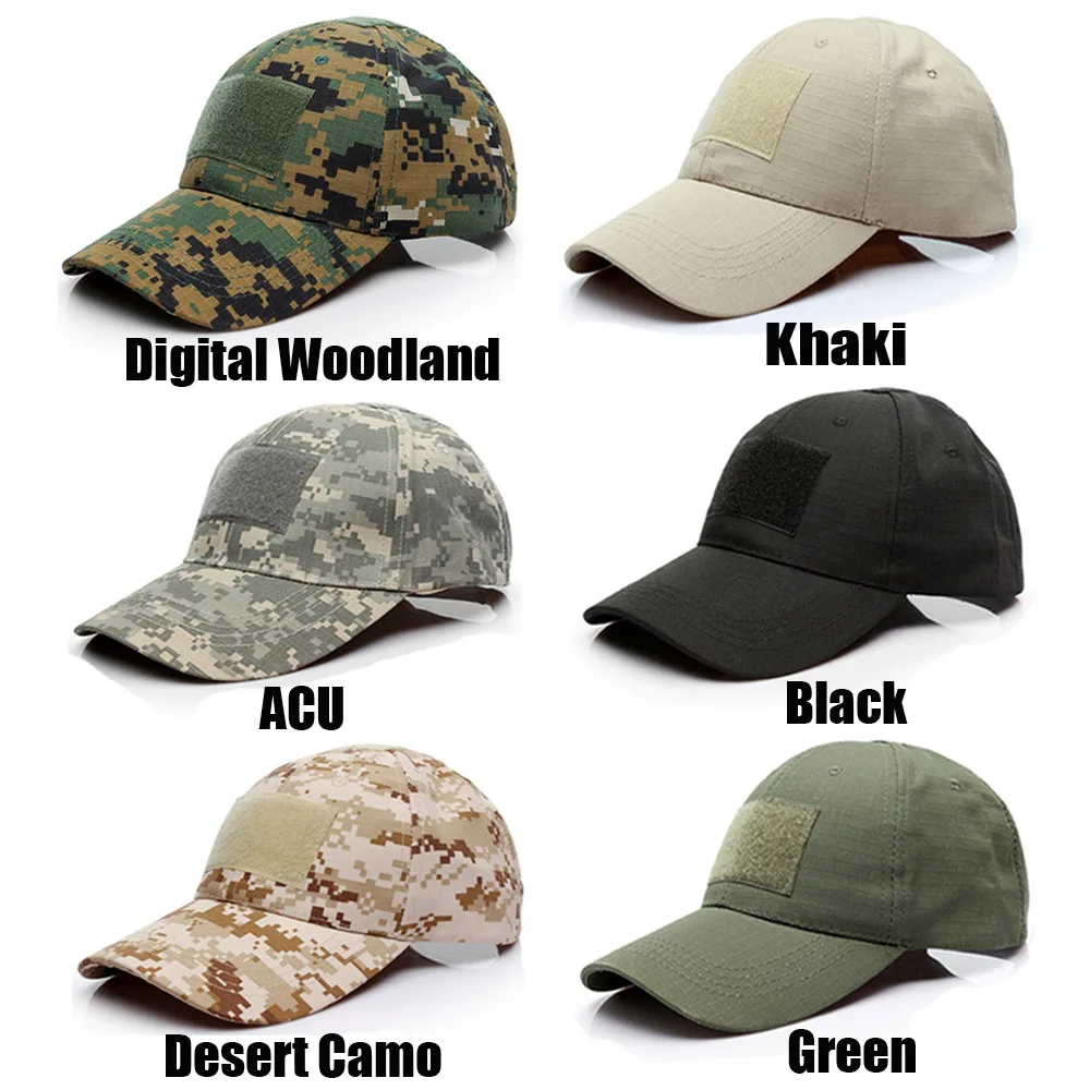 

Tactical Cap Camouflage Hat Outdoor Baseball Cap Military Army Camo Hunting Cap Airsoft for Outdoor Hunting Fishing Hiking Hats