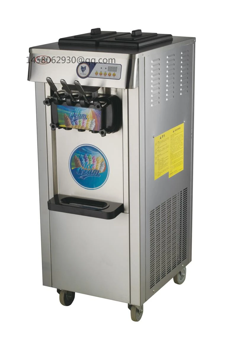 

Commercial soft ice cream machine 3 flavors with good quanlity Soft Serve Ice Cream Machine