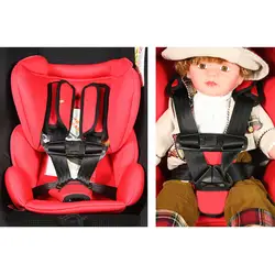 1 шт. Детская безопасность автомобиля ремень безопасности крышка ребенка малыша грудь Зажим для ремня безопасности Безопасная пряжка