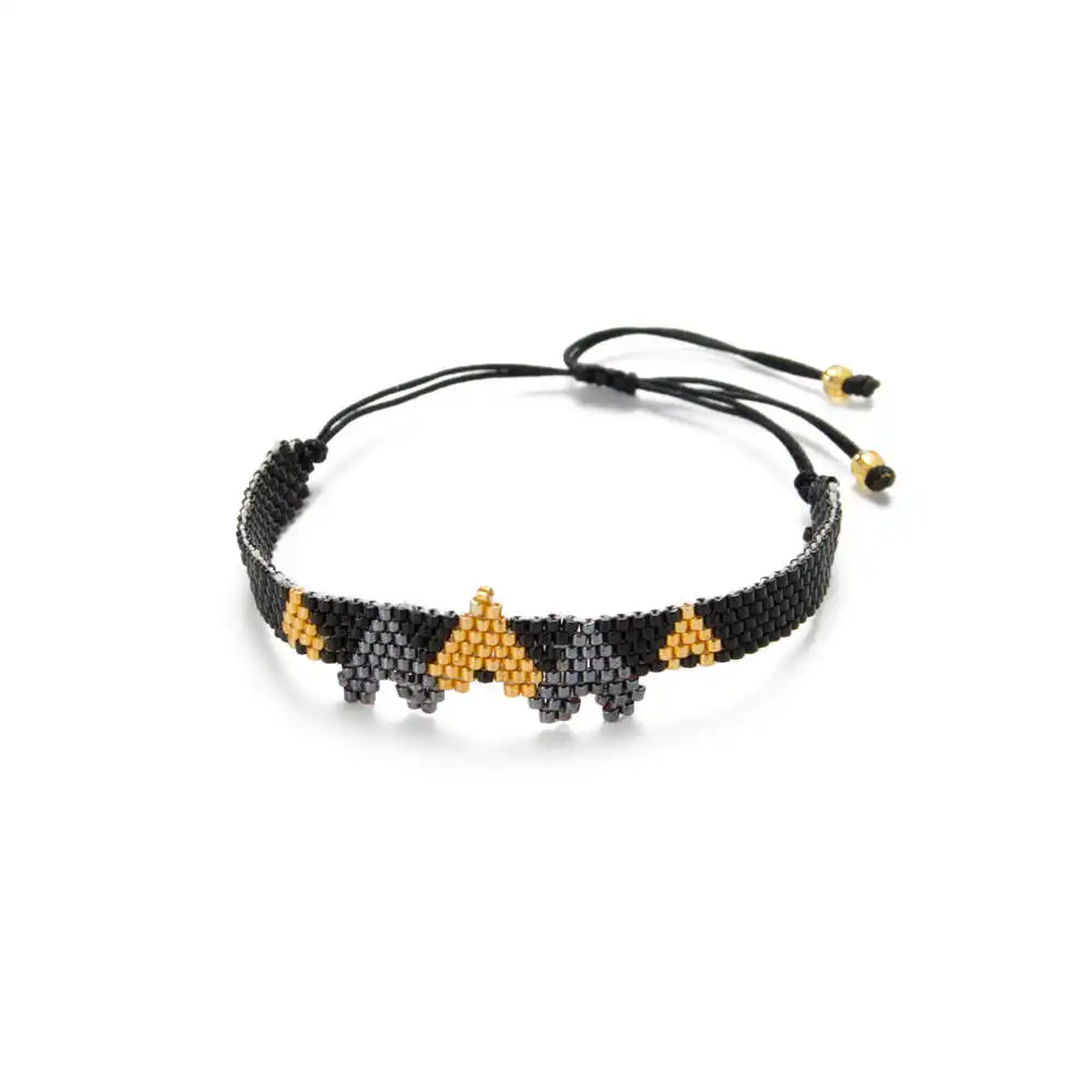 Go2boho MIYUKI 3D Сердце браслет для женщин Любовь ювелирные изделия Pulseras Mujer Moda браслеты на запястье Hadndmade ткацкий станок Бисер для женщин прополка