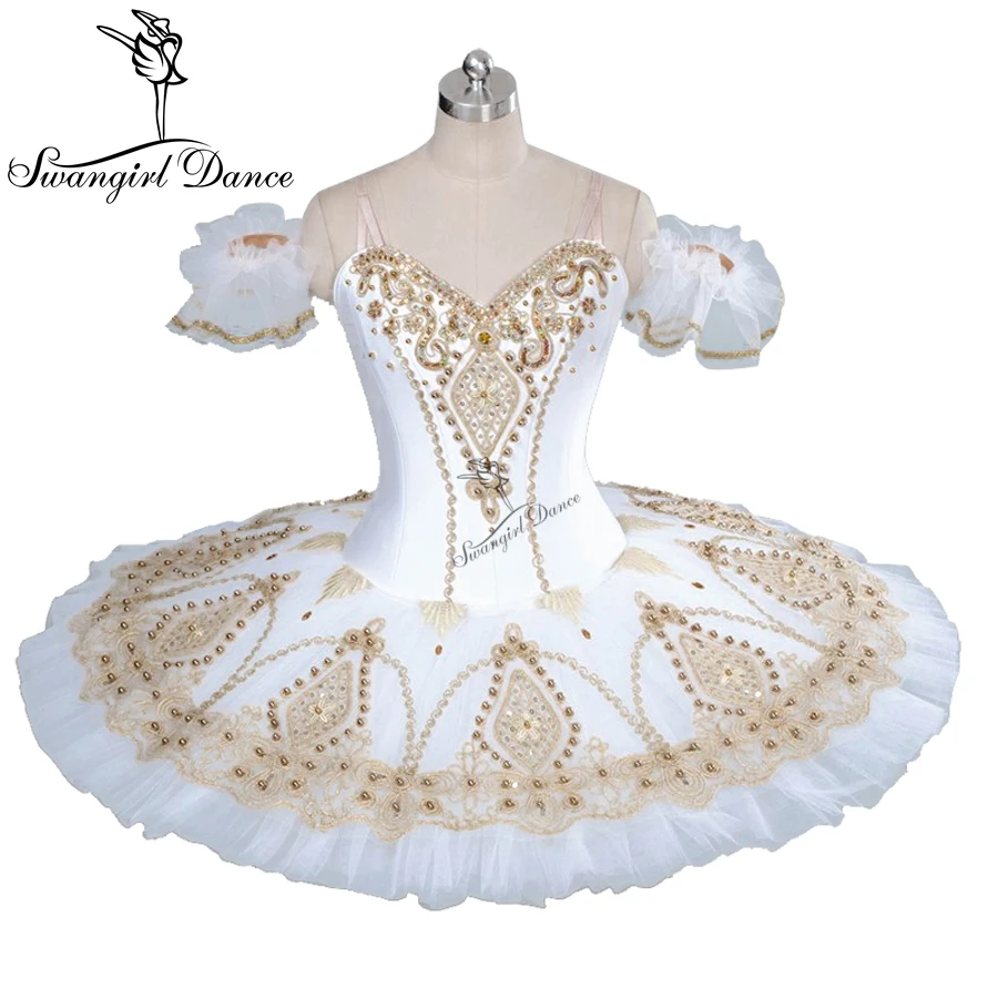white swan lake ballet costumes tutu,girls professonal ballet tutu in white,classical ballet tutu dressBT9056