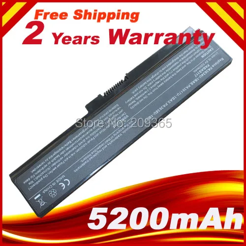 Аккумуляторная батарея для ноутбука TOSHIBA Satellite L750 L650 серии PA3816U-1BRS PA3817U PA3817U-1BAS