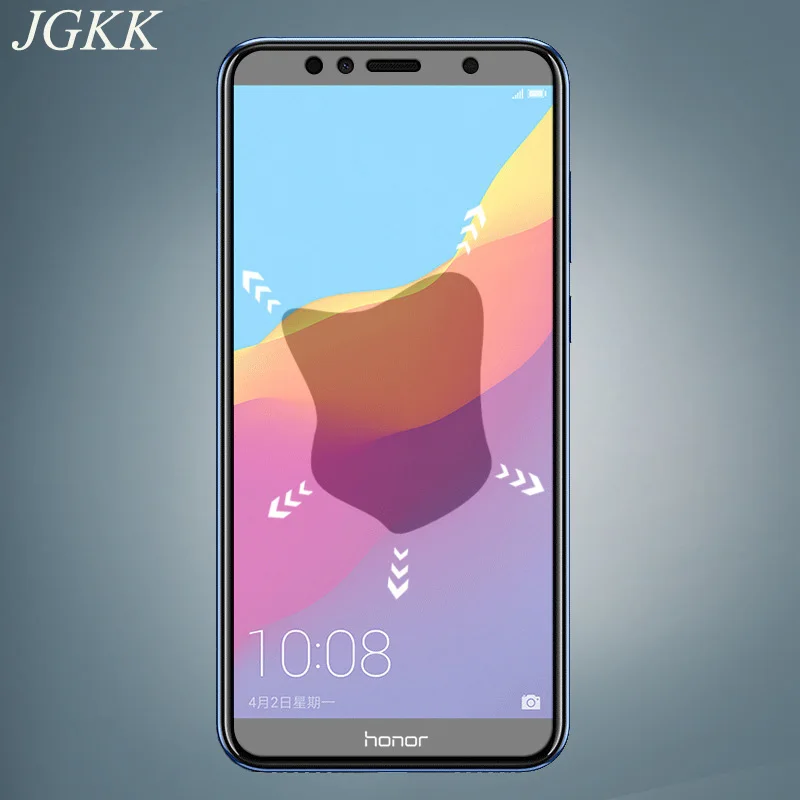 JGKK матовый протектор экрана из закаленного стекла для Huawei Y6 2017 2018 защитная пленка