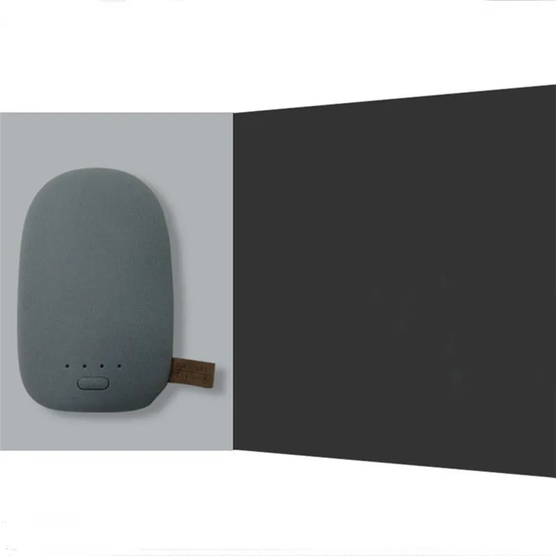 Qiuck зарядка 8000 мАч Мини банк питания в форме камня Мини Портативный USB банк питания для мобильного телефона для смартфонов грелка рук