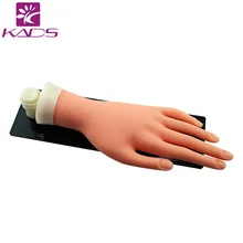 KADS Nail Premium Soft Hand Nails Accessories For Draw & Decorate Practice Product Nail Practic Hand