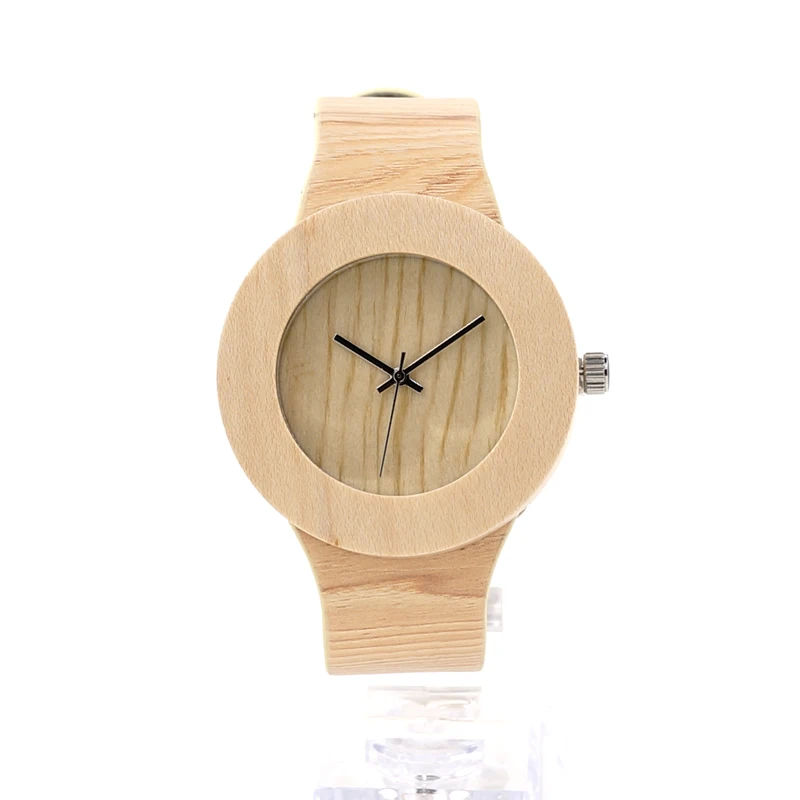 BOBO BIRD Watch Women Leather Band Wood Watches for Men and Women Wooden Wristwatches (10)