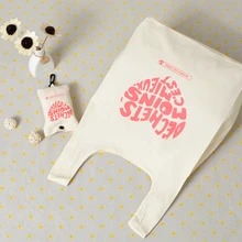 Экологичный складной холщовый мешок многоразовые хозяйственные сумки продуктовые сумки хлопковые хозяйственные сумки для ежедневного использования женские повседневные сумки