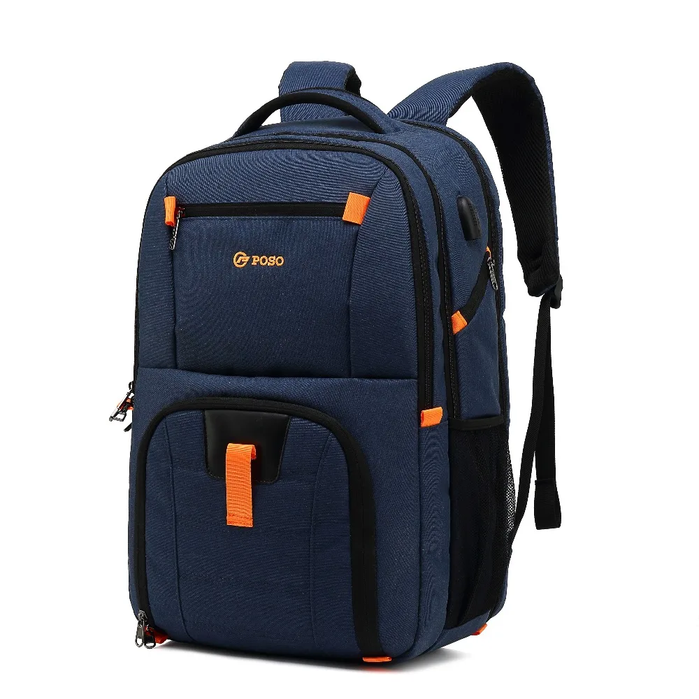 

Waterproof Laptop Backpack USB Charger 17inch School Bag Casual Backpack Men Women 17 inch Travel Bag for Teenage