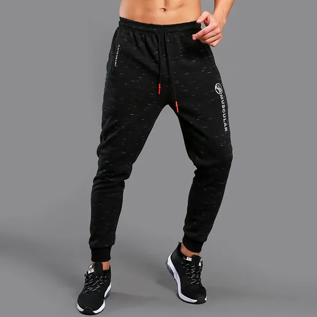 Autumn Winter Pants Men Cotton Workout men Fitness Pants Gym Running ...