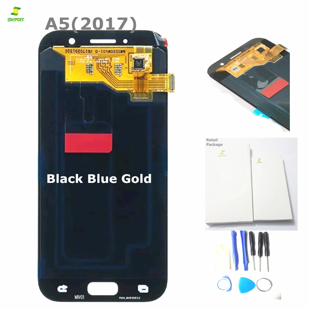 

New Display A5 2017 for SAMSUNG Galaxy A5 Screen Replacement LCD Touch Digitizer Assembly