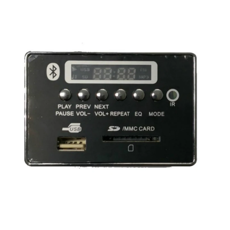 MP3 Decoder Board USB FM Aux Radio Module Remote Control For Car Player Integrated Car Bluetooth Hands-free MP3 best mp3 player