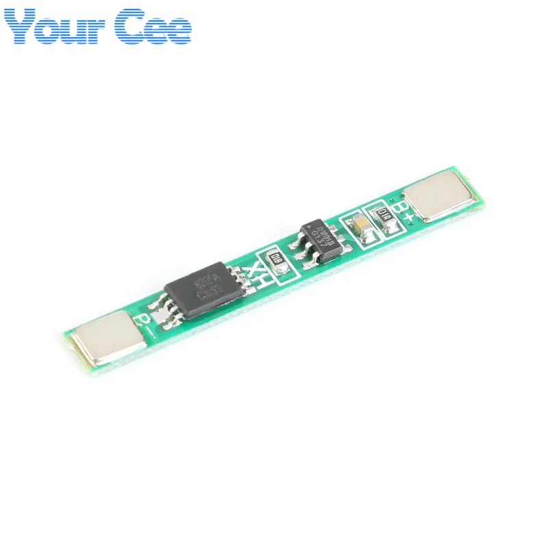 

5 pc 1S 3.7V 2A li-ion BMS PCM 18650 Battery Protection Board PCB for 18650 Lithium ion li Battery Cell
