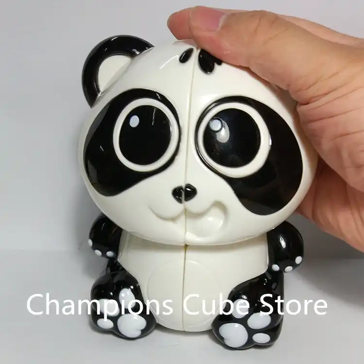 Новое поступление Zhisheng Yuxin Panda 2x2 скоростной куб, волшебная головоломка, профессиональный Cubo Magico, Детский пазл, развивающие игрушки для детей - изображение